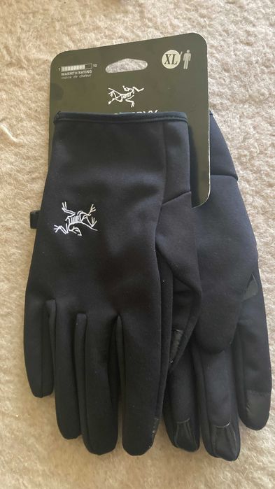 Rękawiczki Arc'teryx czarne XL