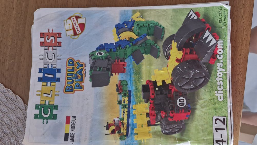 Klocki Clics 15 in 1