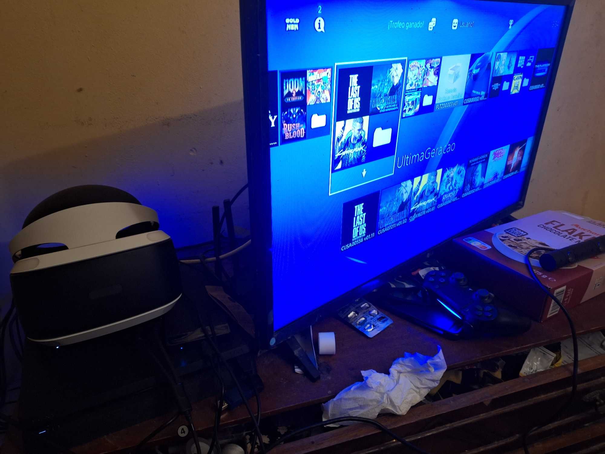 Ps4 slim desbloqueada com caixa