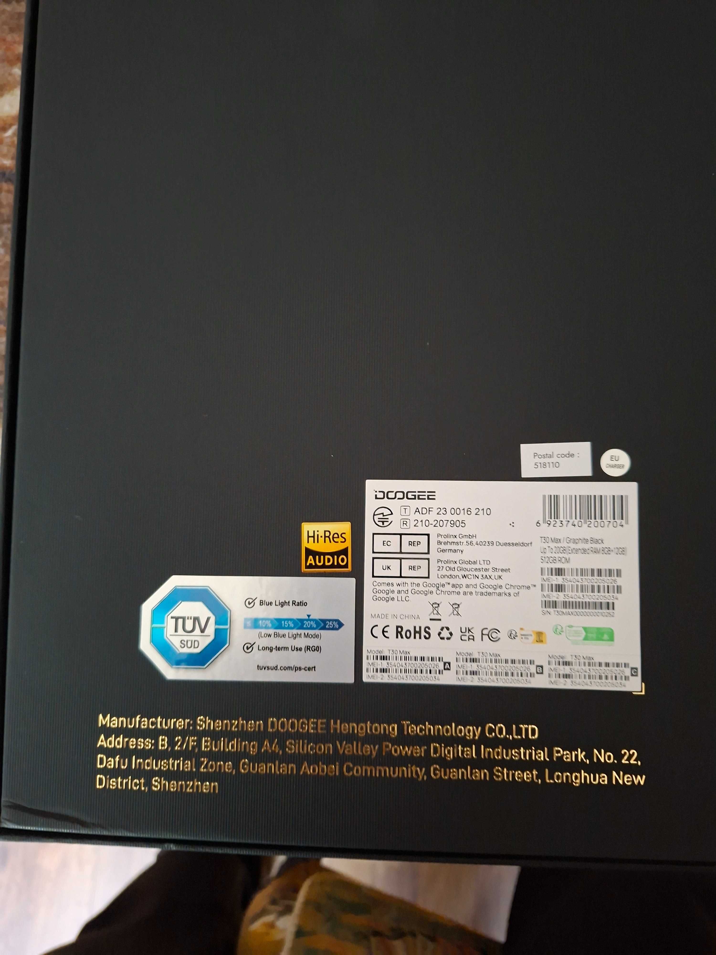 TABLET Doogee T30 MAX 12,4" cala