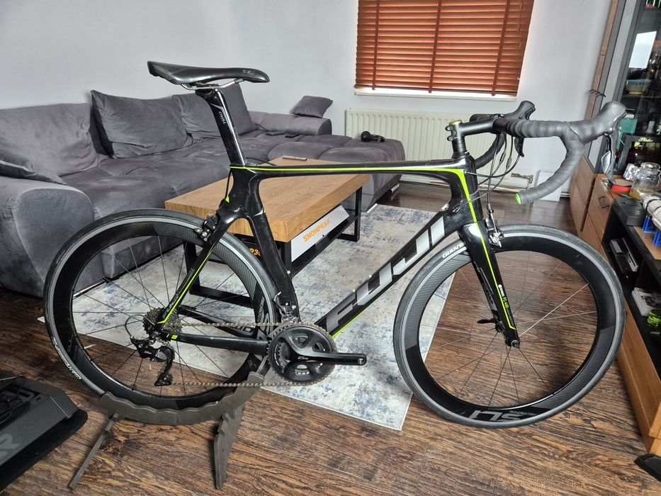 Fuji Transonic 2.5 58 L XL shimano 105 2x11 karbonowe koła DRIVE