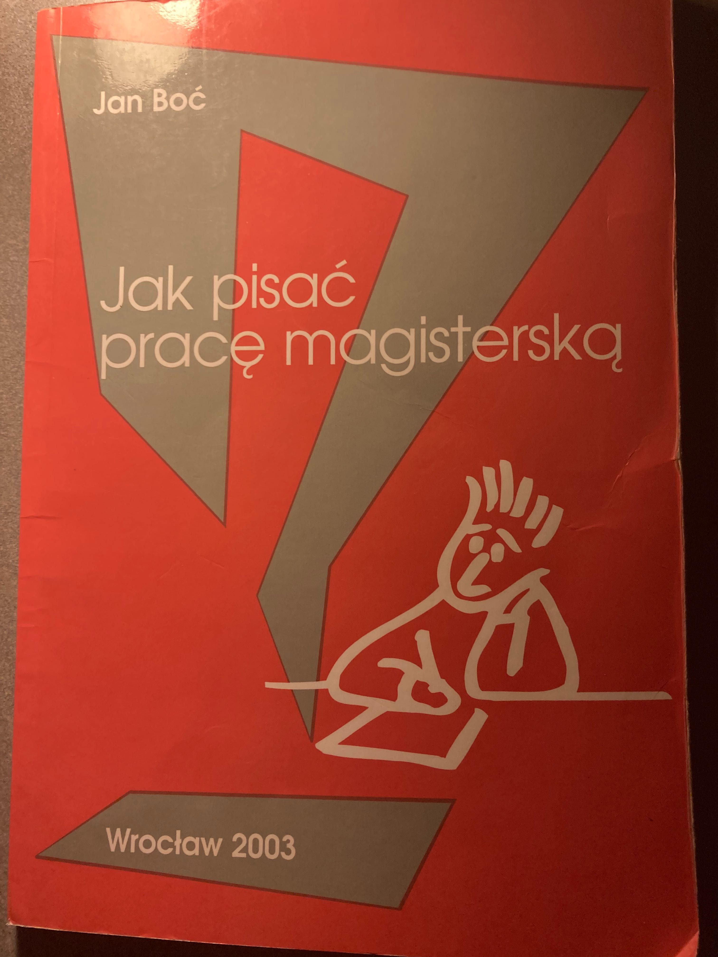 Jak pisac prace magisterska