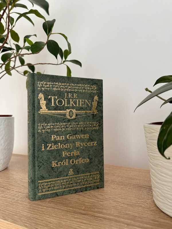 książka j.r.r tolkien zielona seria pan gawen zielony rycerz