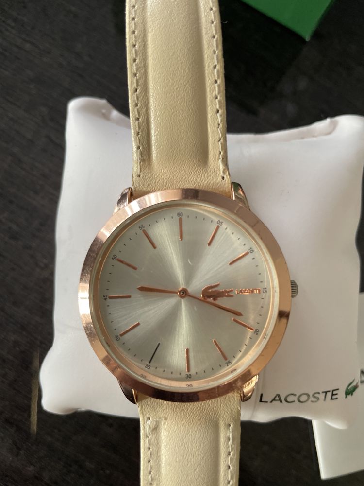 Zegarek damski Lacoste Cannes oryginalny logo jak nowy