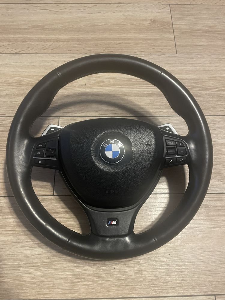 Kierownica M pakiet łopatki Airbag Bmw f10 f11 f07 f01