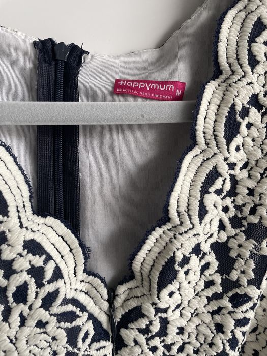 Happymum elegancka sukienka do karmienia r.M