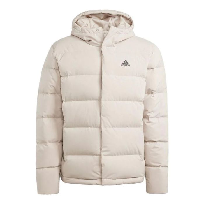 Білий Пуховик Адідас S-M-L-XL, Adidas Helionic Hooded Down,