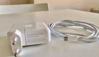 Carregador original Apple Macbook 61watts 87w USB-C