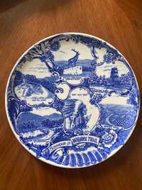 Talerz dekoracyjny Old English Staffordshire Ware