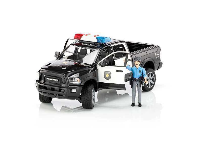 Поліцейський пікап Dodge RAM 2500 із фігуркою Bruder (Брудер) 02505