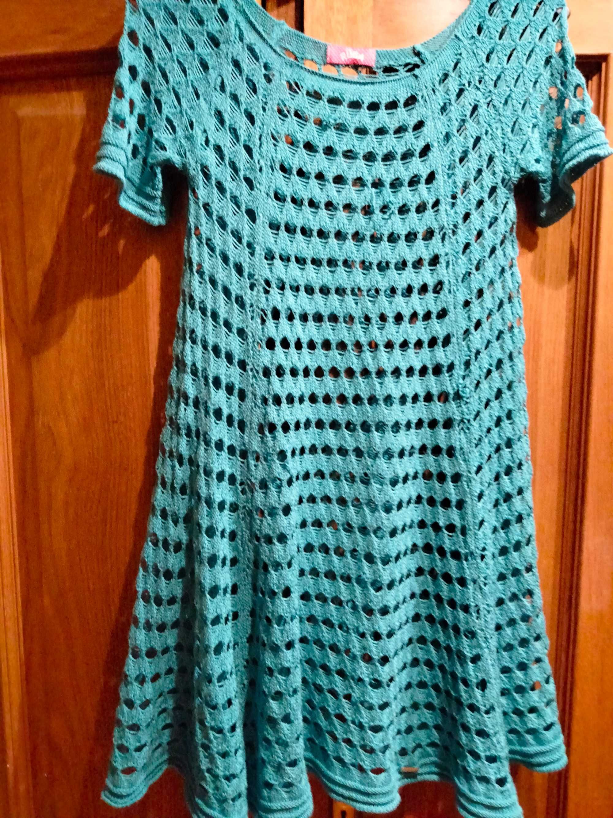 Vestido túnica crochet Ruga