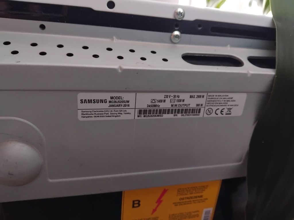 Mikrofalówka samsung