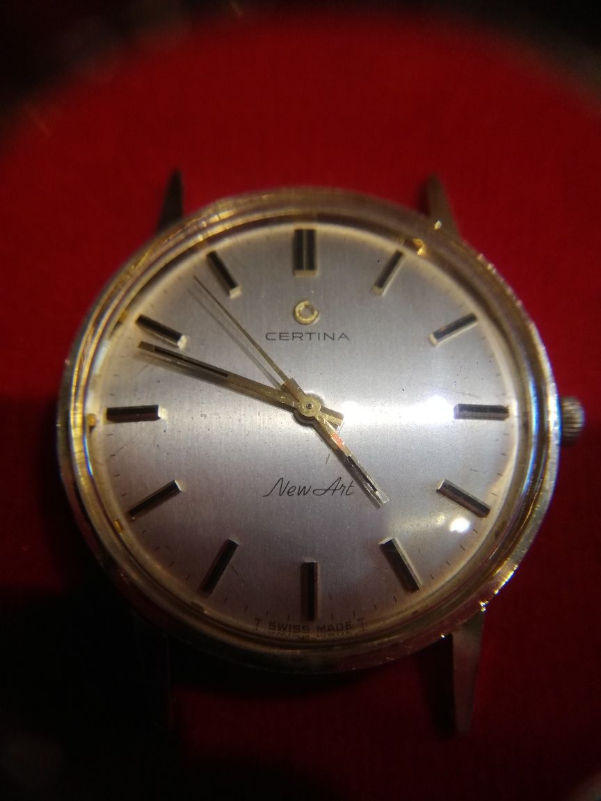 Zegarek 14K Certina New Art w złocie sprawdź pozostałe zegarki swiss