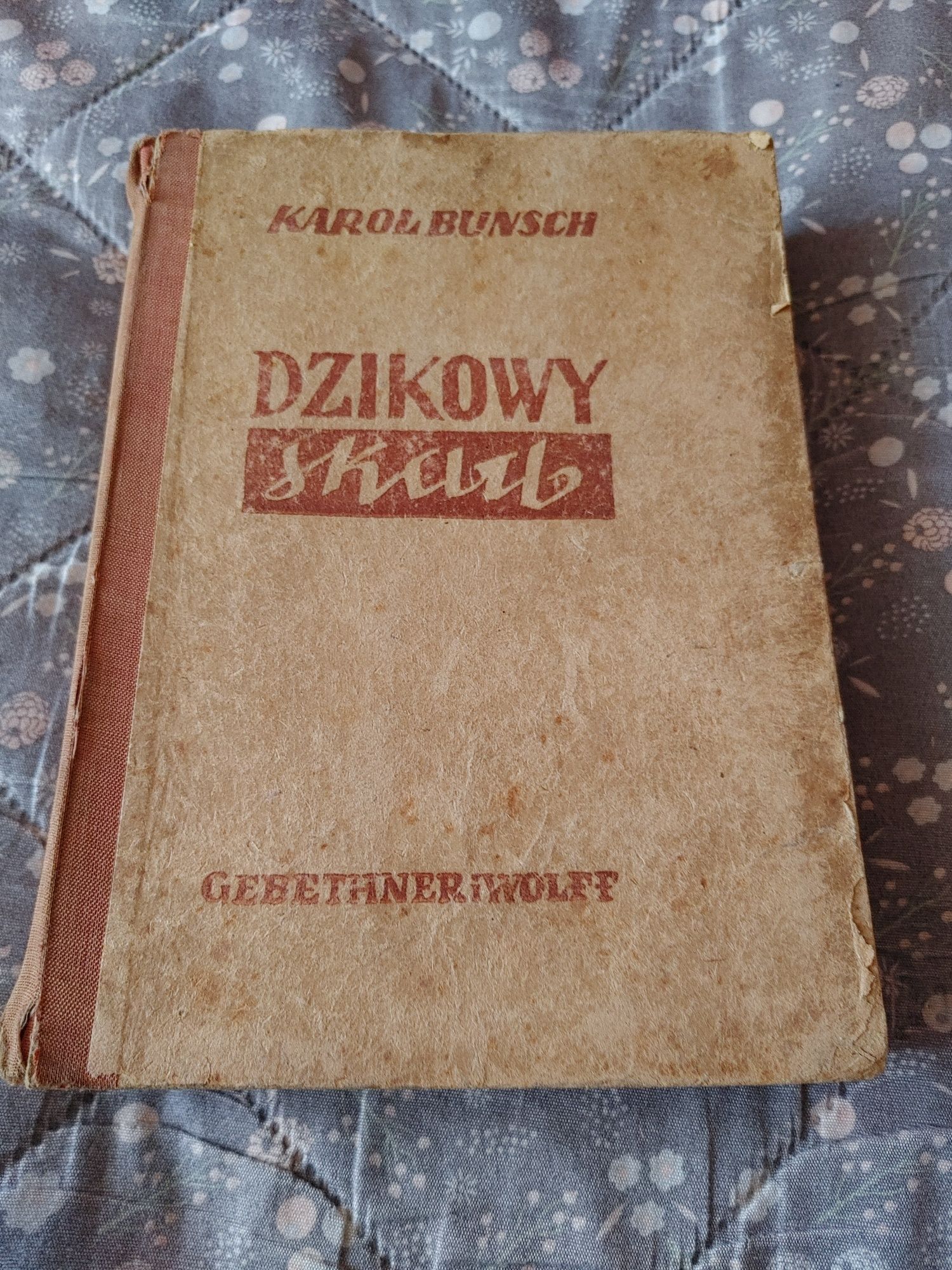 DZIKOWY SKARB Karol Bunsch 1950r za 3zł SPRAWDŹ