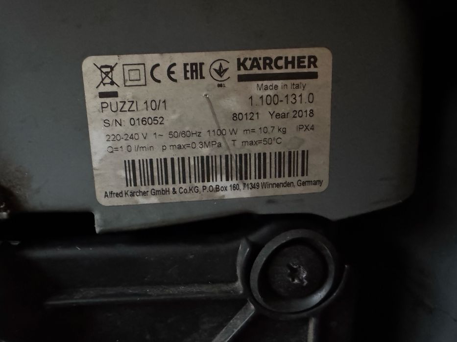 Karcher Puzzi 10/1
