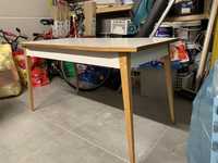 Stół prl po renowacji rozkładany