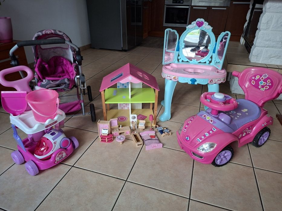 Okazja! Zestaw zabawek dla dziewczynki  - cena za całość