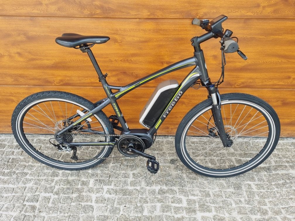 Elektryczny MTB Freego, napęd centralny Bafang, koła 27,5"  hydraulika