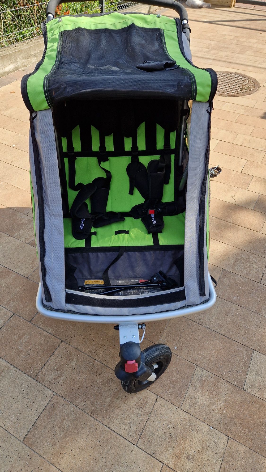 Qeridoo Speedkid2 2w1 przyczepka do roweru wózek rowerowa Qerido