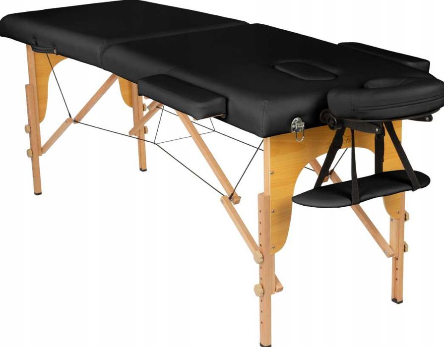 Stabilny Stół Do Masażu Łóżko Rehabilitacyjne Kozetka Torba - PROMOCJA