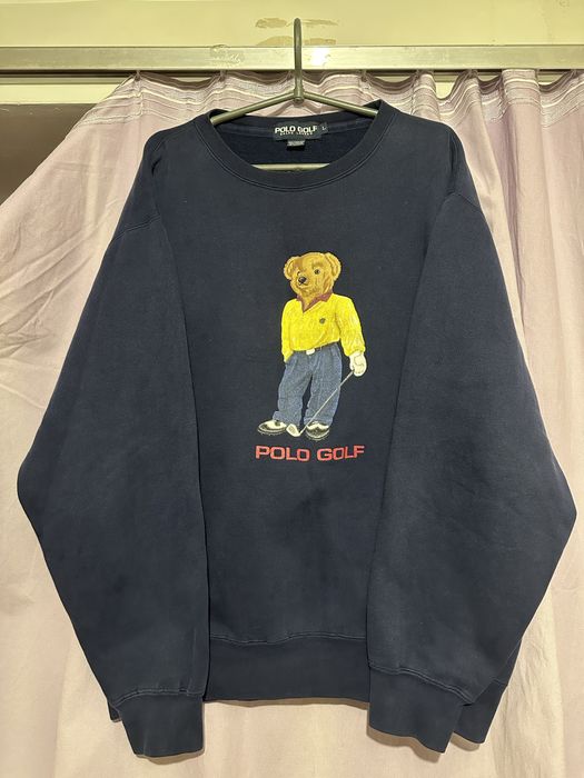 Кофта Свитшот Polo Ralph Lauren Bear Vintage