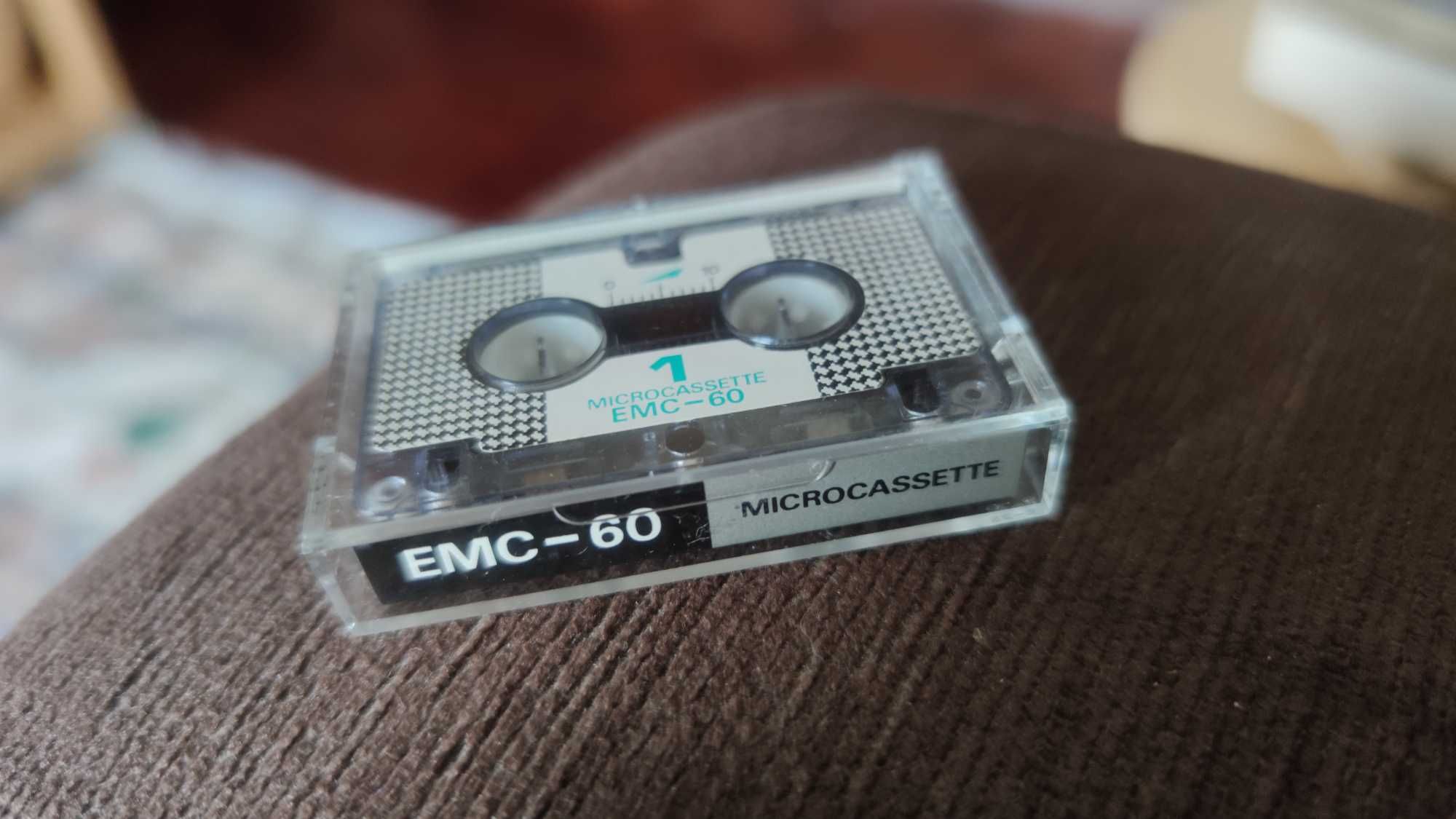 Microcassete EMC-60 vintage