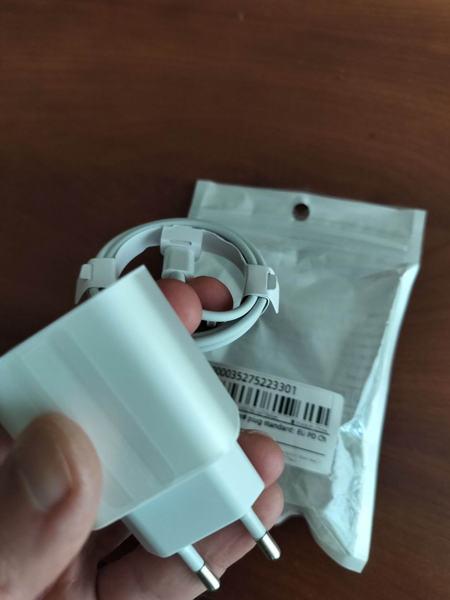Carregador e cabo de carregamento rápidos para iPhone