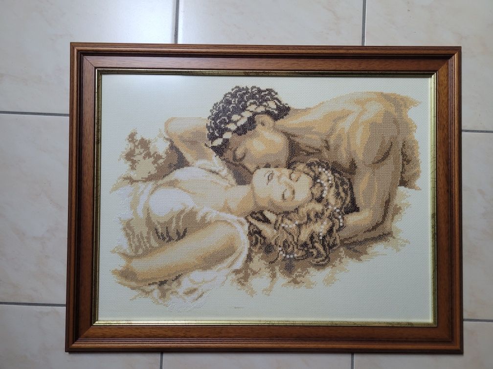 Quadro ponto cruz