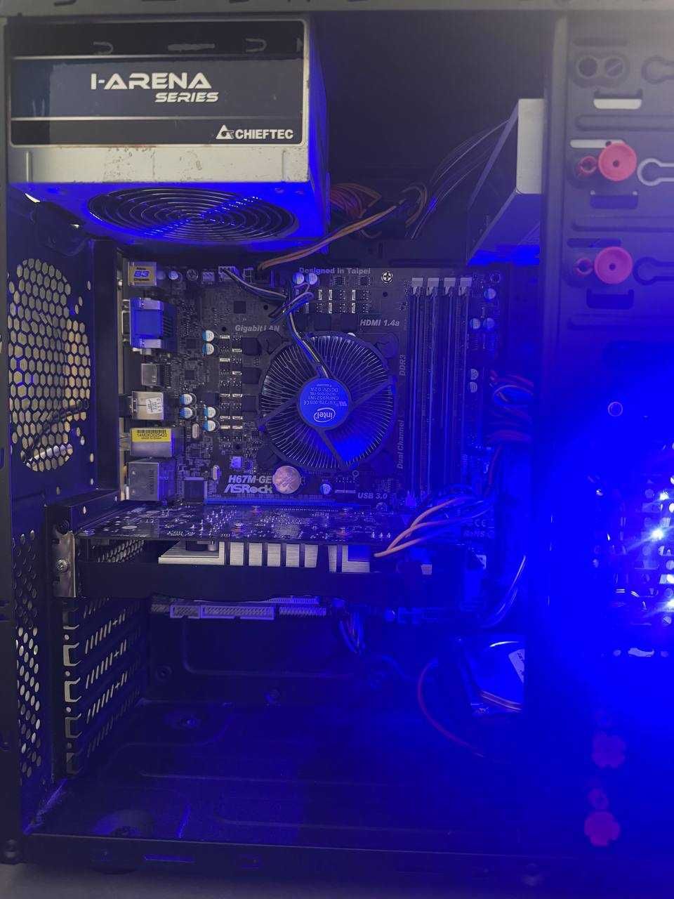 системний блок Ігровий Пк gtx1050ti 4gb i5 3470 4ядер 16gb ddr3 ssd120