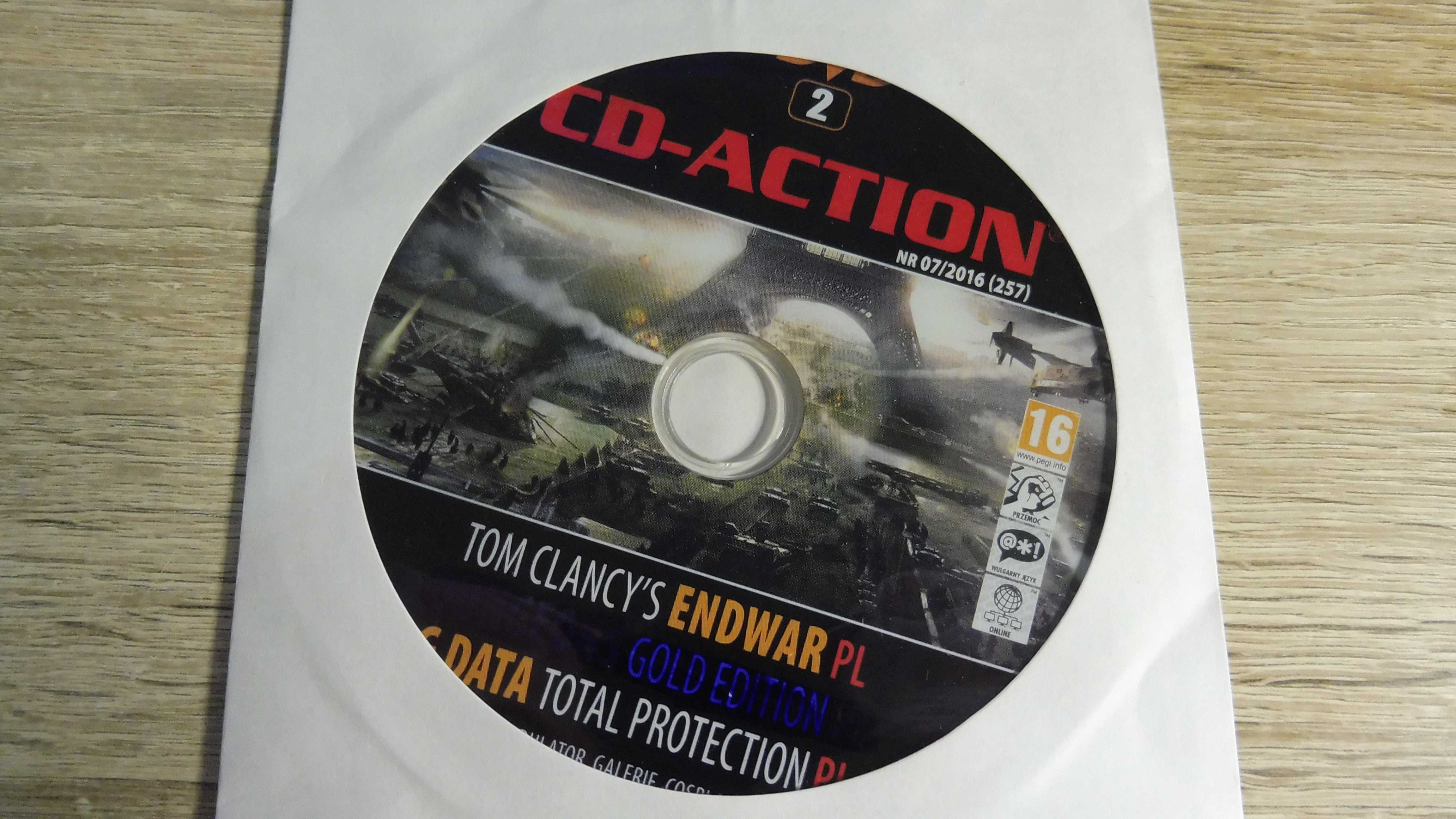 CD Action 07/2016 (257) - Tom Clancy`s EndWar PL