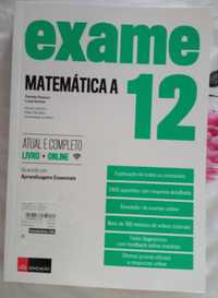 livro de exame Matemática A 12 ano