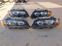 Фари передні  БМВ BMW  Е-46 2001-2005 роки.  Галогенові і Ксенонові.
