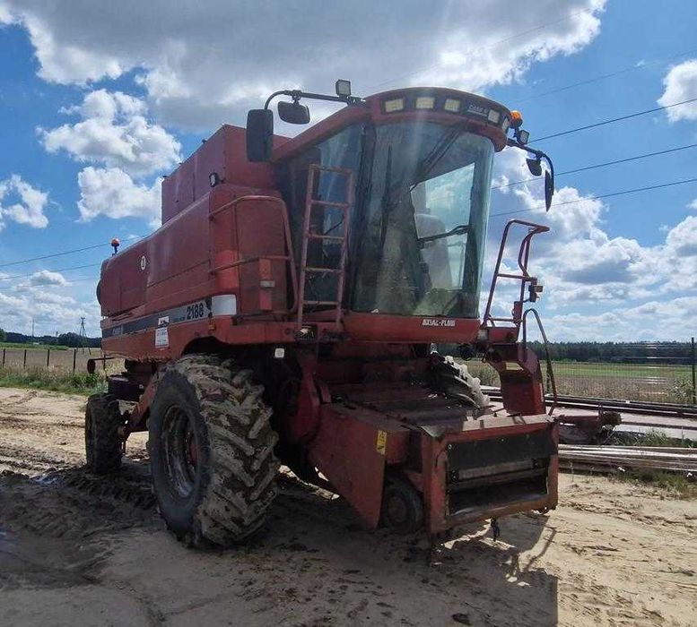 Case 2188, heder 6m, przystawka do kukurydzy fantini 6 rzędów