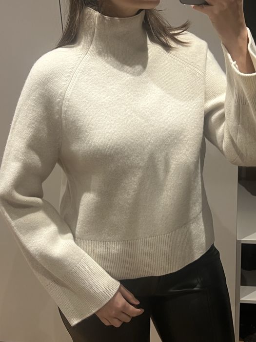 Теплий шерстяний светр h&m premium