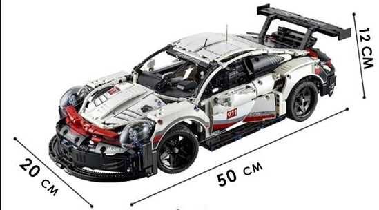 ‼️В КОРОБЦІ‼️Конструктор Porsche 911 RSR, LEGO Technic 42096 /двигуни