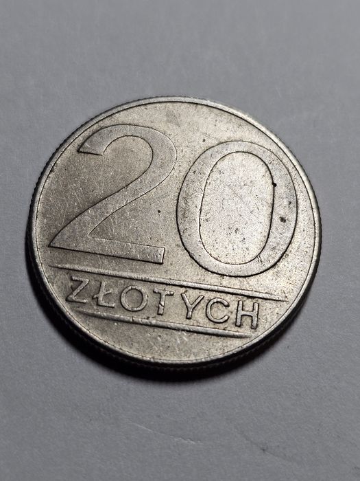 Moneta nr.121 nominał 20 zł rok 1987 za 10 zł