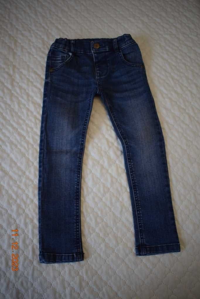 168. F&F__98 cm__2-3 lata__spodnie jeansowe