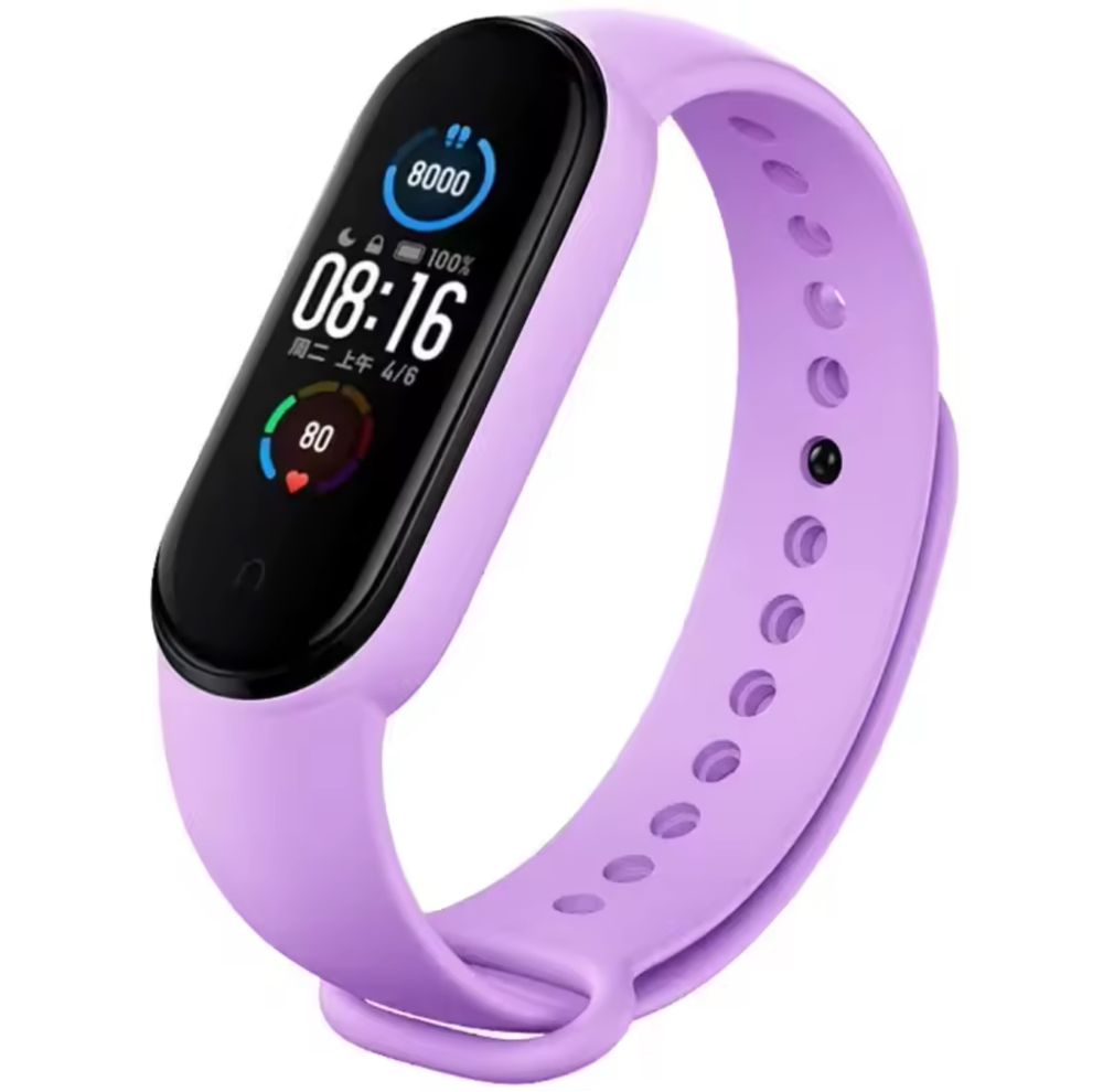 Pulseira de Silicone para Xiaomi Mi Band – Conjunto 4 pulseiras