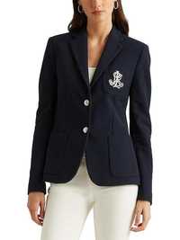 Ralph Lauren elegancka marynarka blazer z logo S/ M