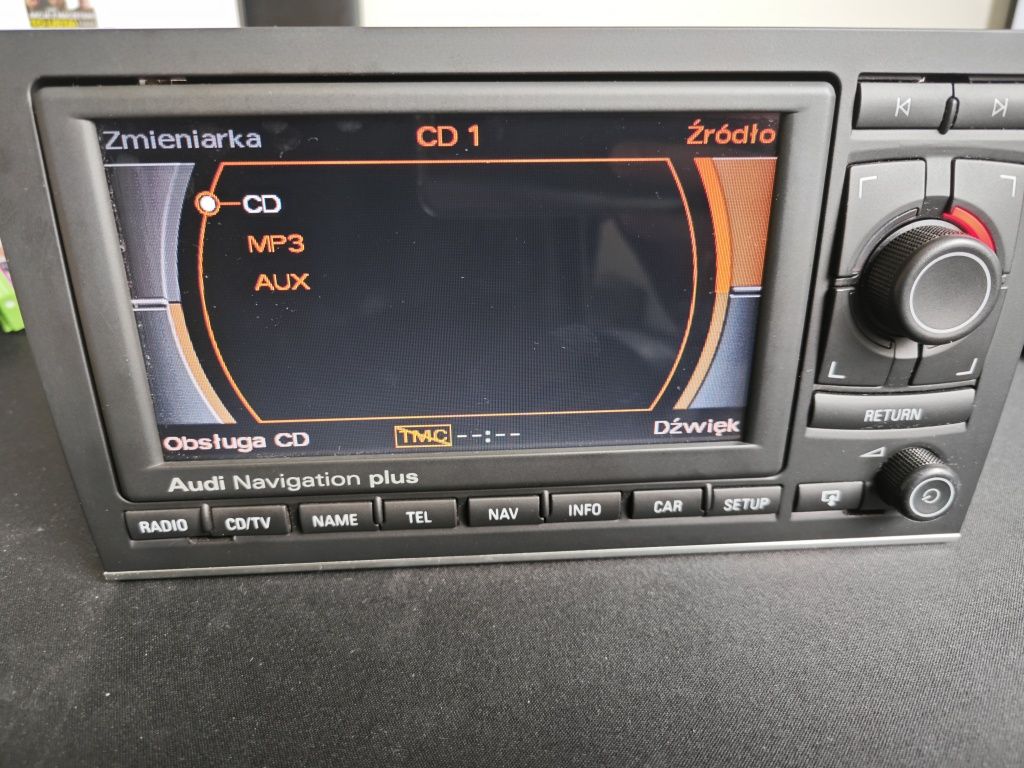 Radio Rns-e audi a4 b6 b7 seat exeo audi navigation plus rns VW zestaw