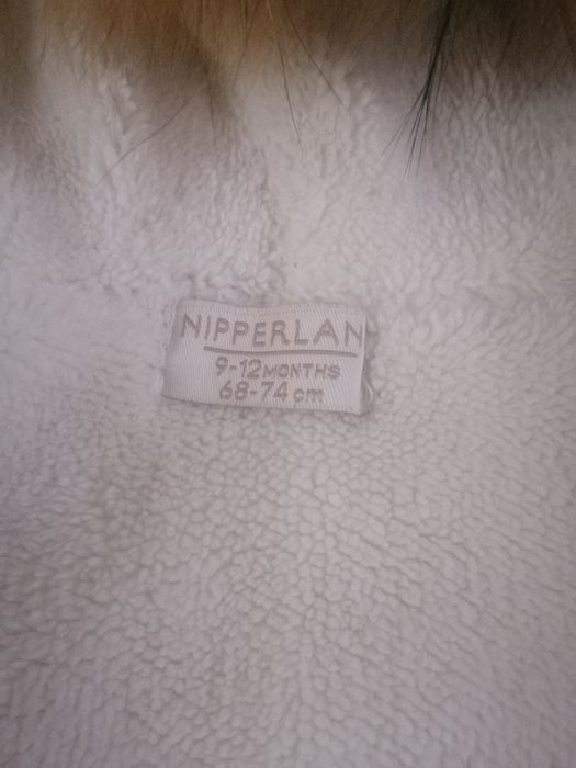 Зимовий в'язаний комбінезон для малюка