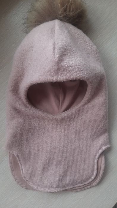 Шапка-шолом для дівчинки