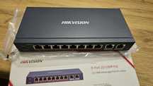 10-portowy Switch PoE Hikvision DS-3E0310HP-E