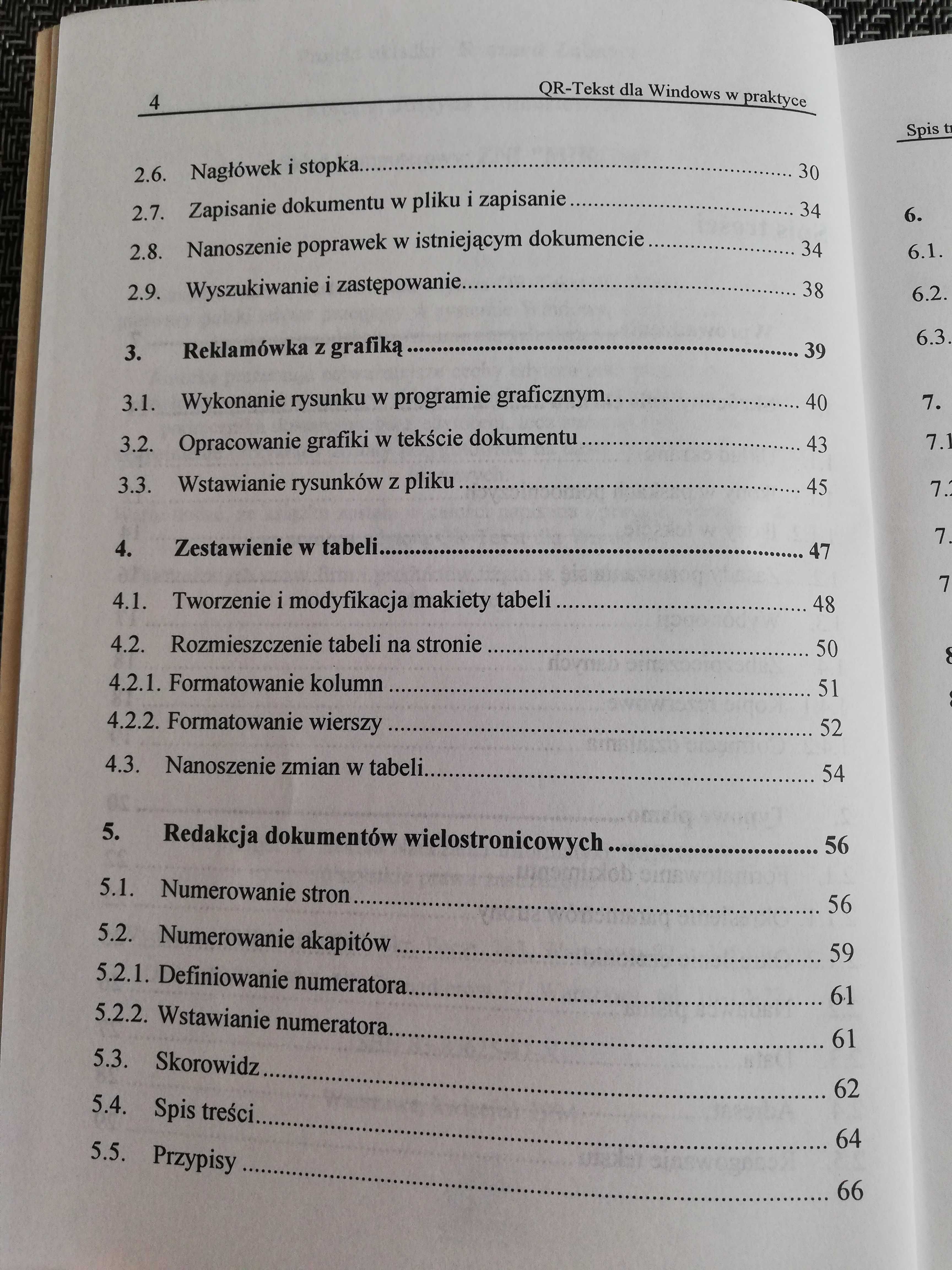 QR-Tekst dla Windows w praktyce - Mirosława Kopertowska - 1994 rok