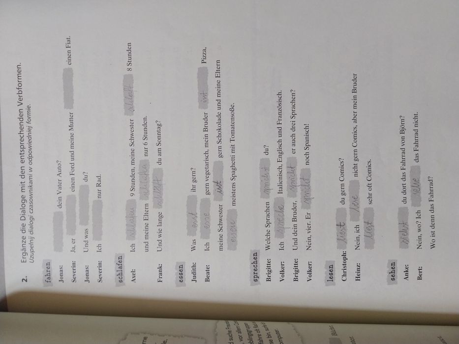 Zestaw książek Aha! Neu do nauki j. niemieckiego 1A + 1B