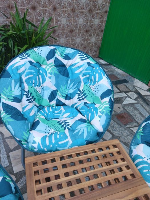 Conjunto para jardim,varanda,esplanada,pátio,caravana,ou sala novo