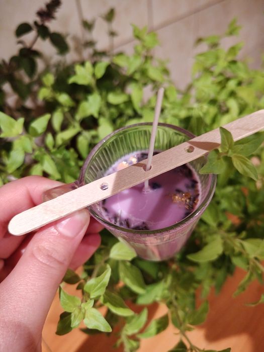 Świeczki/Flower boxy handmade sojowe