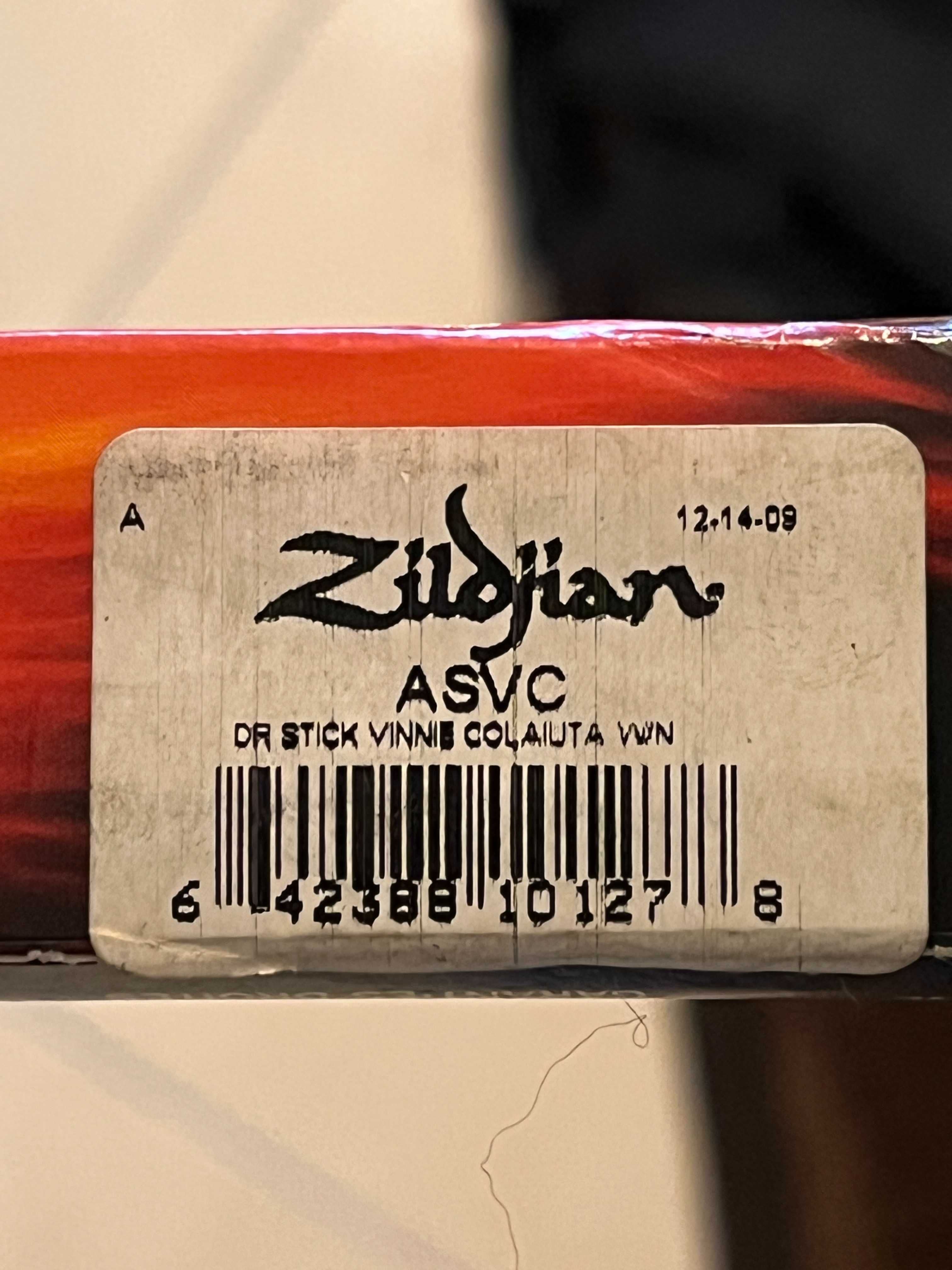 Baquetas Zildjian Vinnie Colaiuta Artist Series - Novas, Raras (2009)