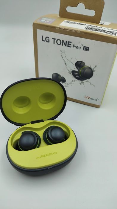LG TONE Free Fit UVnano DTF7Q, Słuchawki Bezprzewodowe Douszne