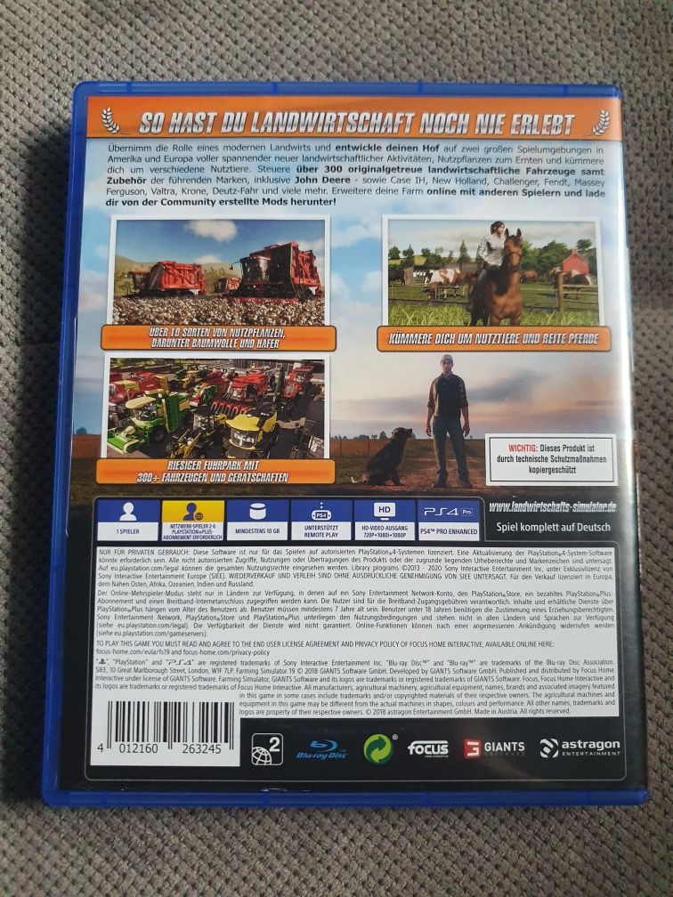 Gra PS4 Landwirtschafts-Simulator 19